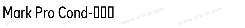 Mark Pro Cond字体转换 Mark Pro Cond字体转换